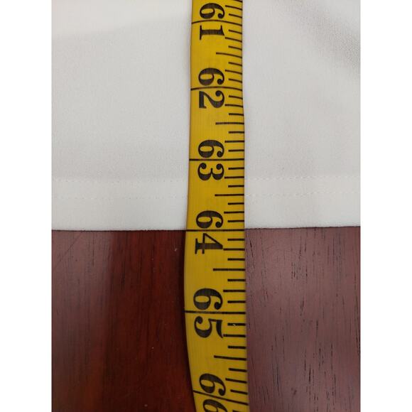 LULU'S Sz S Extraordinary Romance White Button Back Mermaid Maxi Dress B107 - Picture 5 of 11